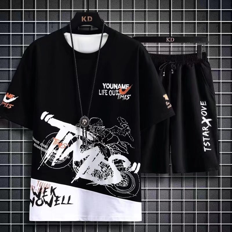 Enlace de pedido Varios pantalones casuales para hombres con textura de verano, ropa de trabajo delgada para hombres de moda, pantalones de cinco puntos, envío de una pieza de moda