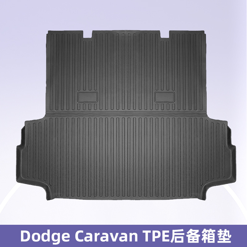 Para Dodge Caravan / Nissan NV350 Directo 3D TPE Cojín de piso para todo el tiempo