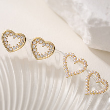 �Ĺ� ŷ���羳ʱ������ͭ��18K���ʯ���鰮�Ķ���ŮС�ڰٴ����