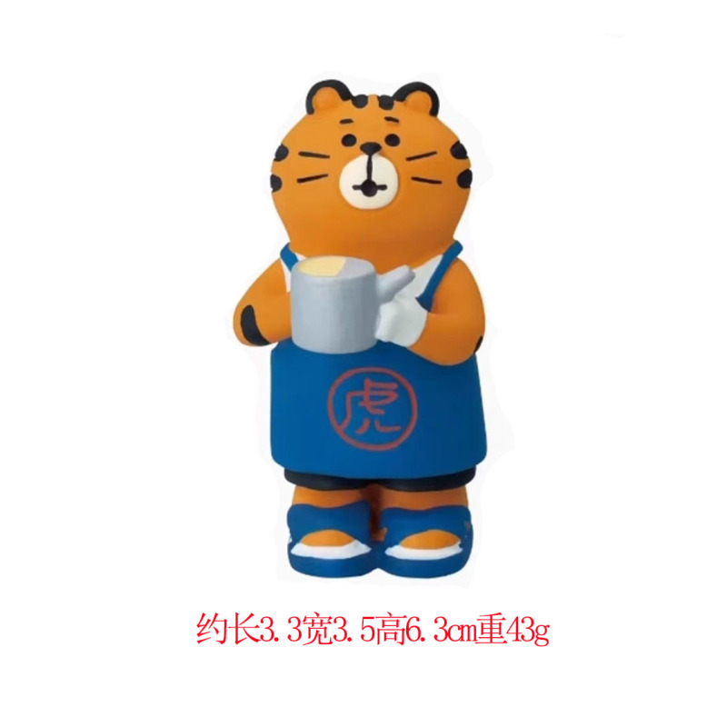 日本の猫樹脂装飾品 ZAKKA トレンディなブラインドボックスフィギュア DIY 手作り装飾 INS スタイル工芸品小さな装飾品|undefined