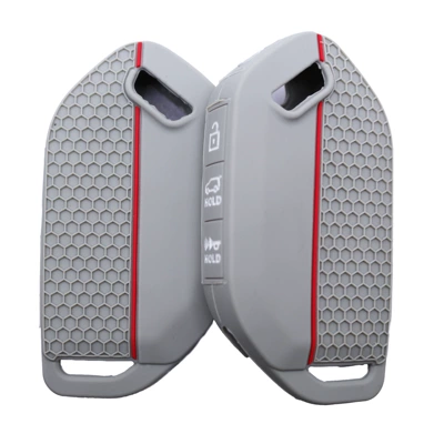 EV9GT-Line car remote control protective – Static Rod/Key Bag - grey