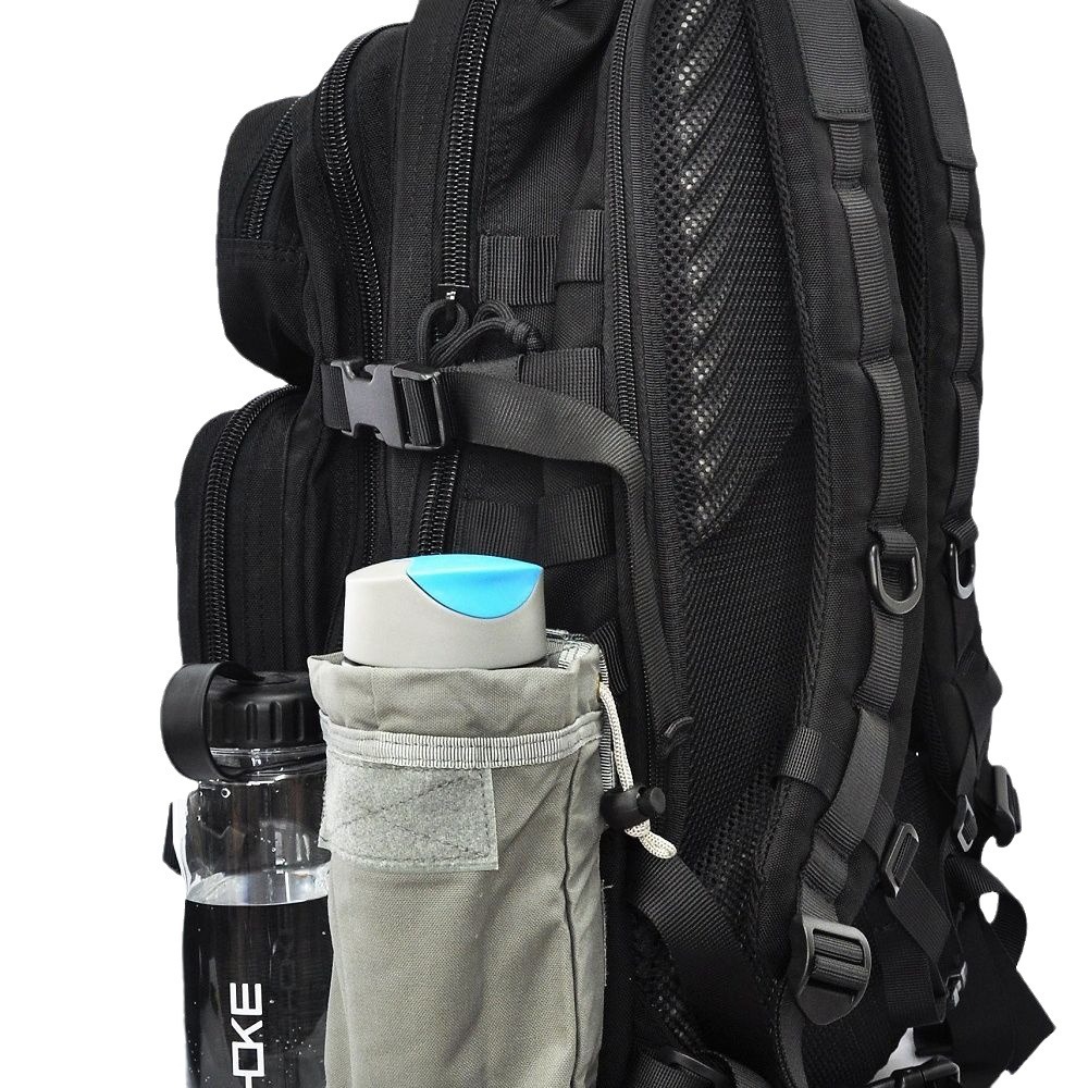 Bolsa de reciclaje plegable táctica de camuflaje pequeña al aire libre de montaña de senderismo de montaña de acampada bolsa de almacenamiento de artículos diversos