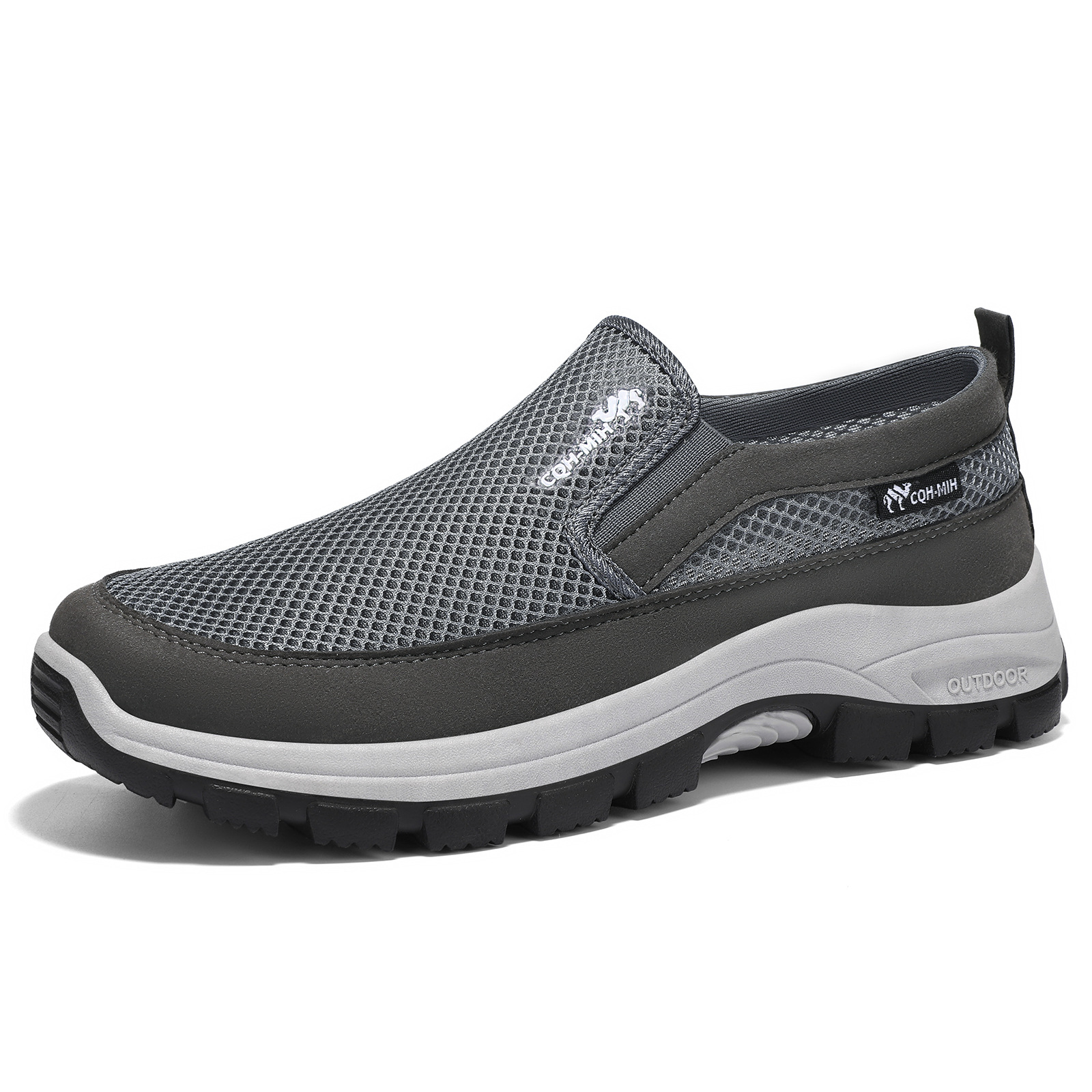 Zapatos de malla transfronterizos para hombres zapatos de verano transpirables zapatos casuales ligeros zapatos de papá de tamaño grande viejos zapatos de tela de Beijing zapatos simples