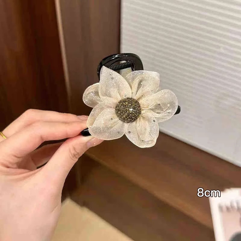 轻奢高马尾抓夹亚克力精致夏季韩国发卡发抓大号女发量多鲨鱼夹|undefined