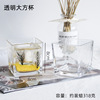 Transparent aromatherapy, glossy candle, cup, simple and elegant design