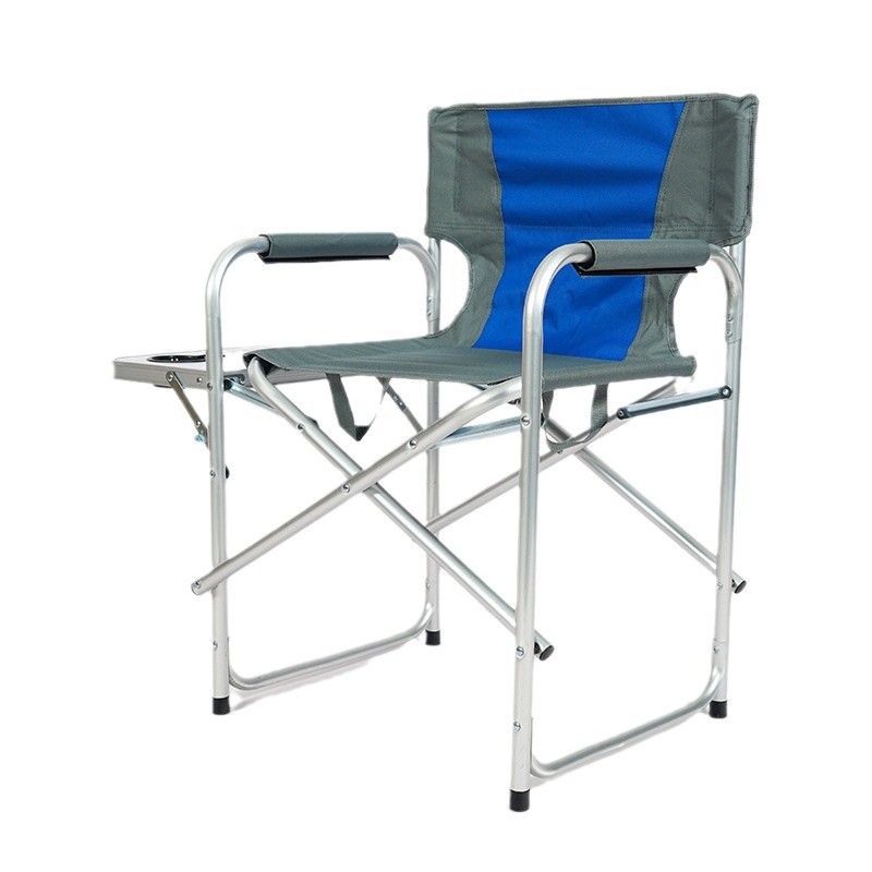[Daxuan Outdoor] Silla de director de campamento de montaña plegable Silla de camping Mesa de respaldo de malla Silla de playa de tela Oxford