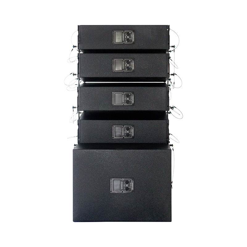 Doble 6 pulgadas línea de ingeniería de rendimiento de escenario bar bajo fuerte al aire libre gran y pequeño espectáculo de bodas playground escuela