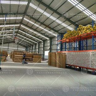 Source Manufacturers Supply Warehouse Construction of Steel Plant Buildings Measured Installation of Steel Trusses Steel Warehouse