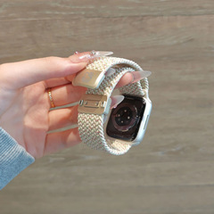 iwatch9/10表带KT猫编织磁吸苹果手表表带适用applewatch876运动