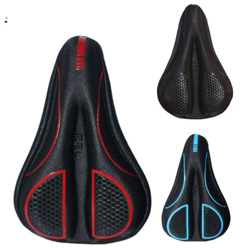Уплотненный силиконовый мягкий коврик для сидений для велосипедов Ультрамягкий чехол для сидений
