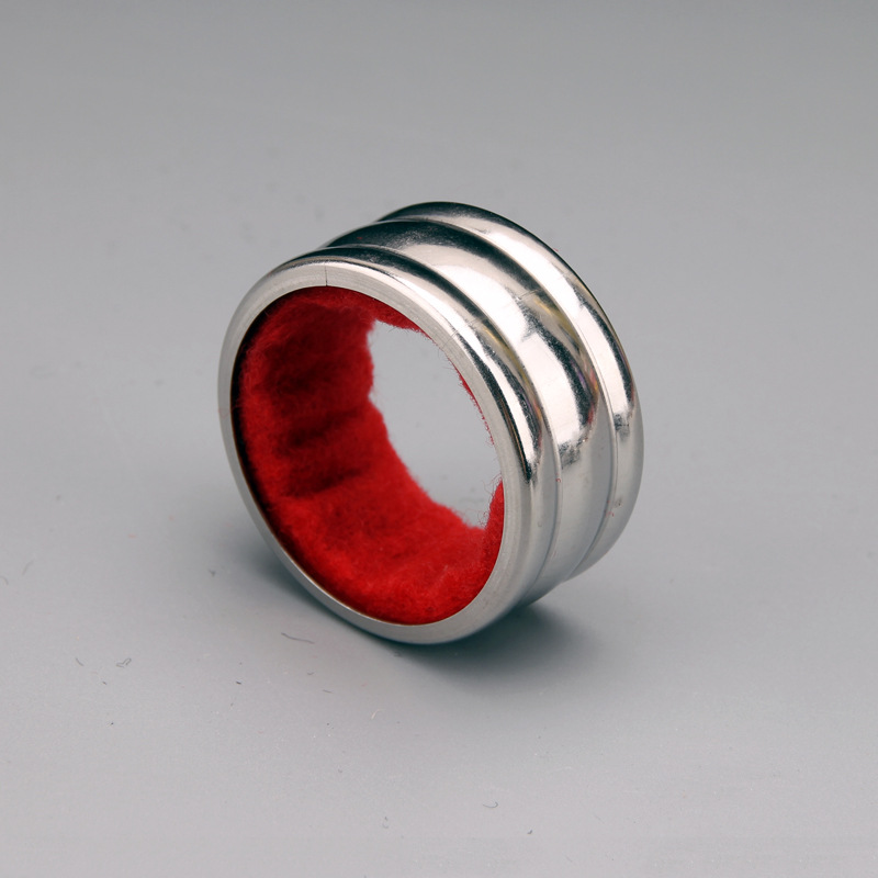 Cruzar la frontera de acero inoxidable vino goteo anillo de vino de franela extraíble práctico cocina bodega regalo vino conjunto