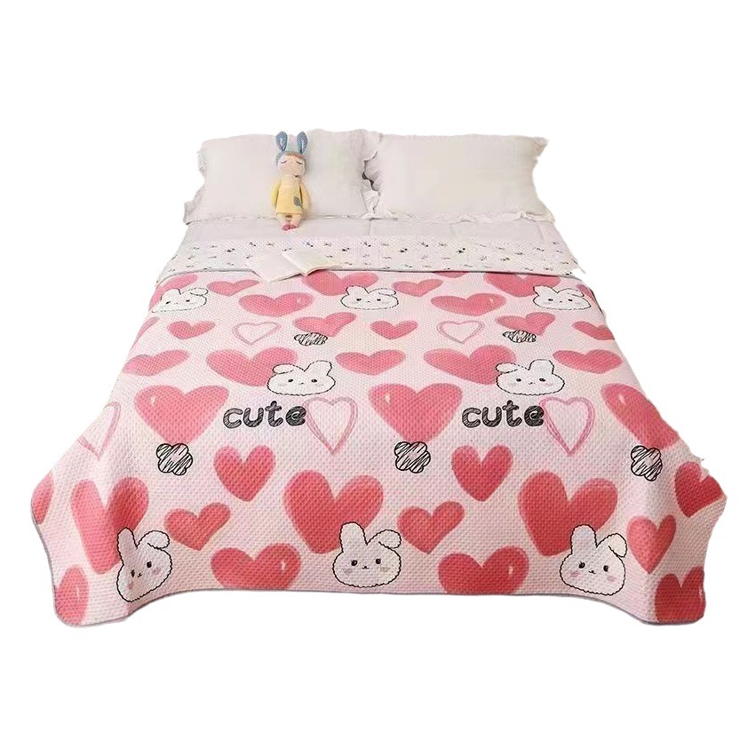 Four Seasons universal engrosada de doble cara cubierta de cama hoja de cama de gran tamaño multi-patrón de soporte gerente de la tienda de entrega