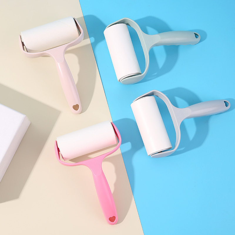 Roller Sticker Household Clothes Bed Sheet Sofa Dust Collector Short Handle Tearable Replacement Core Pet Cleaning Brush Wholesale