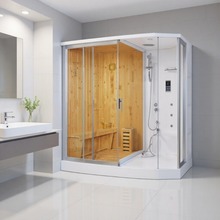 干湿桑拿房隔断方形单双人豪华整体家庭干湿蒸房成人批发佛山工厂