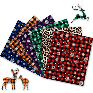 Xinfangxiu Buffalo Plaid Lettering Film Heat Transfer Vinyl Htv Plaid Heat Transfer Film Heat Transfer Printing Film