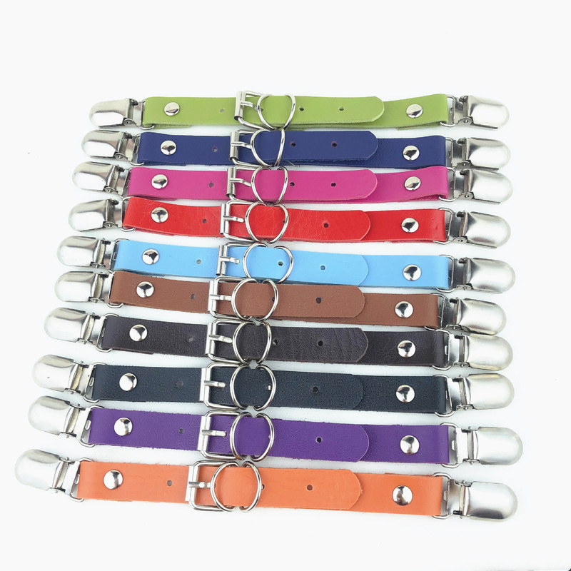 Cross-border European and American Harajuku Double-headed Duckbill Leather Punk Street Dance Thigh Leg Ring Fun Body Shaping Garter Belt Garter Clip