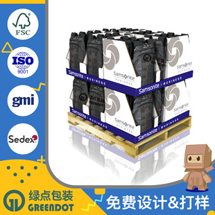 Customized Costco Standard Pdq Display Carton Shelf Carton Storage Paper Display Box Backpack Stacking Pdq