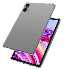 赤米タブレットredmipadpro12.1保護シェル四角エアバッグ転倒防止透明tpuソフトシェルカバーを適用