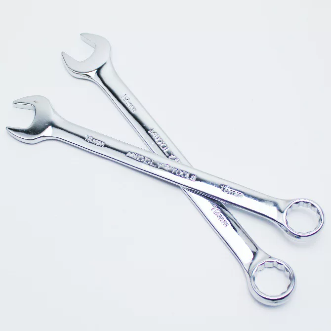 Polishing cloth, wrench, 32mm, mirror effect