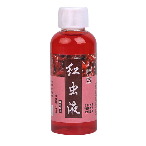 Red worm liquid concentrate, wild fishing agent, killing crucian carp, carp, silver carp and bighead carp, Luofei opening agent, fish attractant, autumn and winter fishing medicine