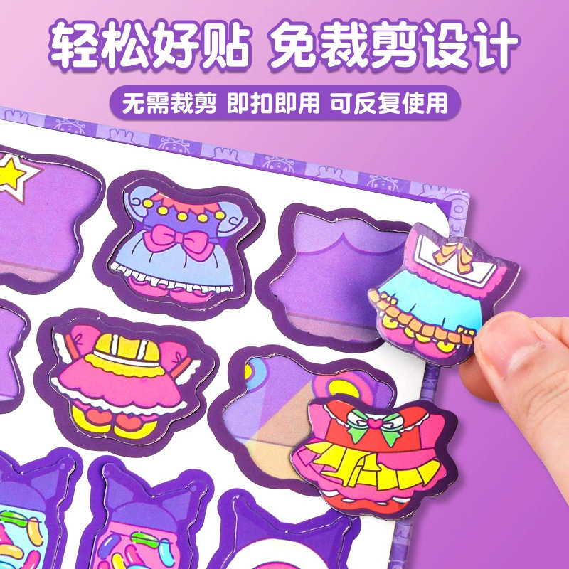 Sanrio, magnetic luxurious three dimensional fridge magnet, new collection, does not require cutting