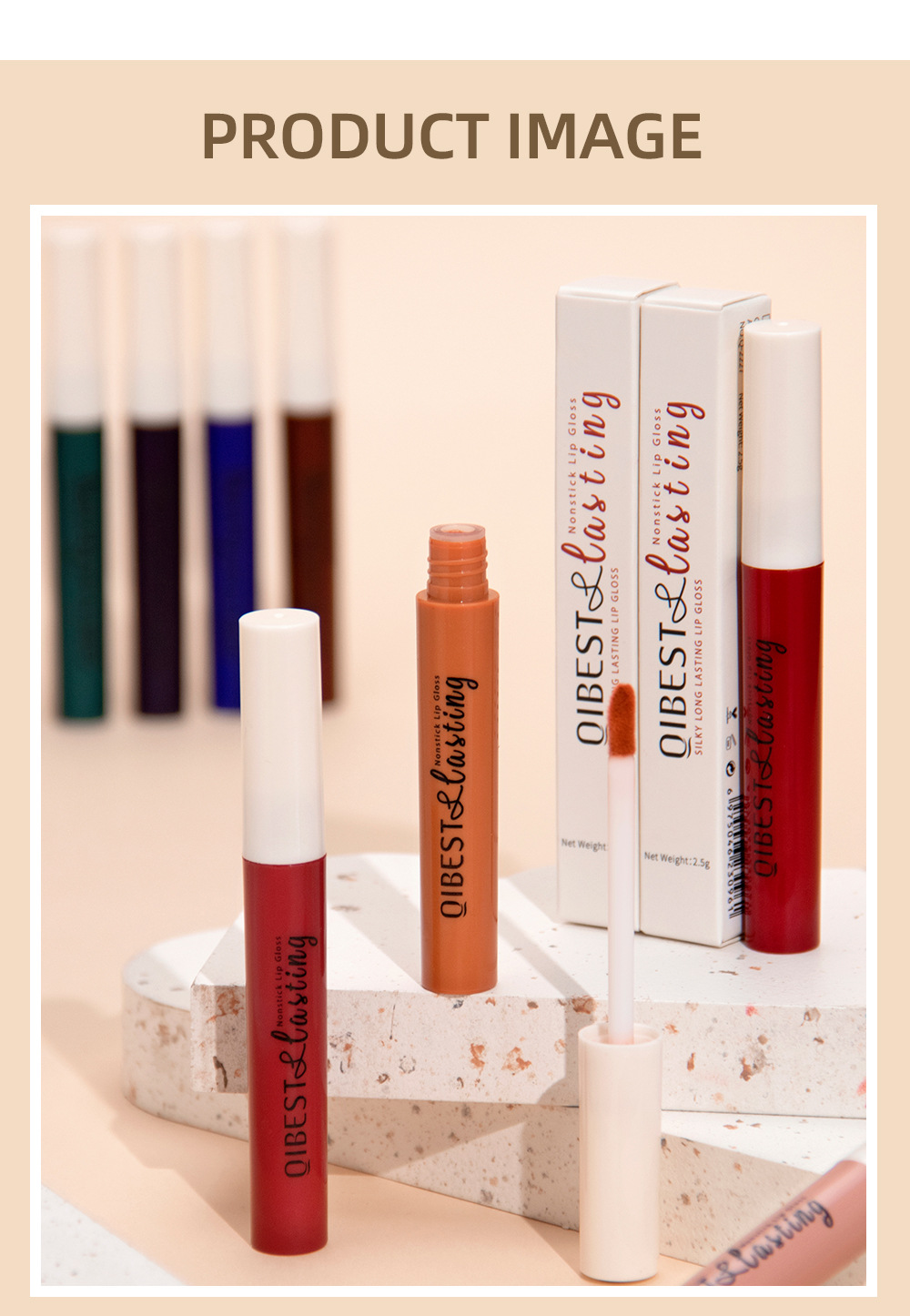 Mattes Flüssiglippenstift Langanhaltender Lip Gloss_voghion.com