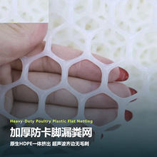 加厚防卡脚漏粪网塑料平网鸡舍地网 阳台防护养殖围栏厂家现货