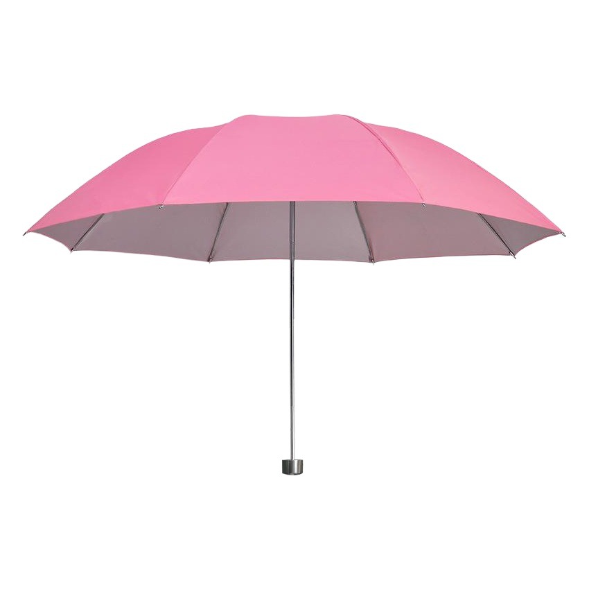 Paradise Umbrella 336t Silver Plastic Sun Umbrella Folding Anti-Uv Sunny Umbrella Printable Logo Advertising Umbrella Printing