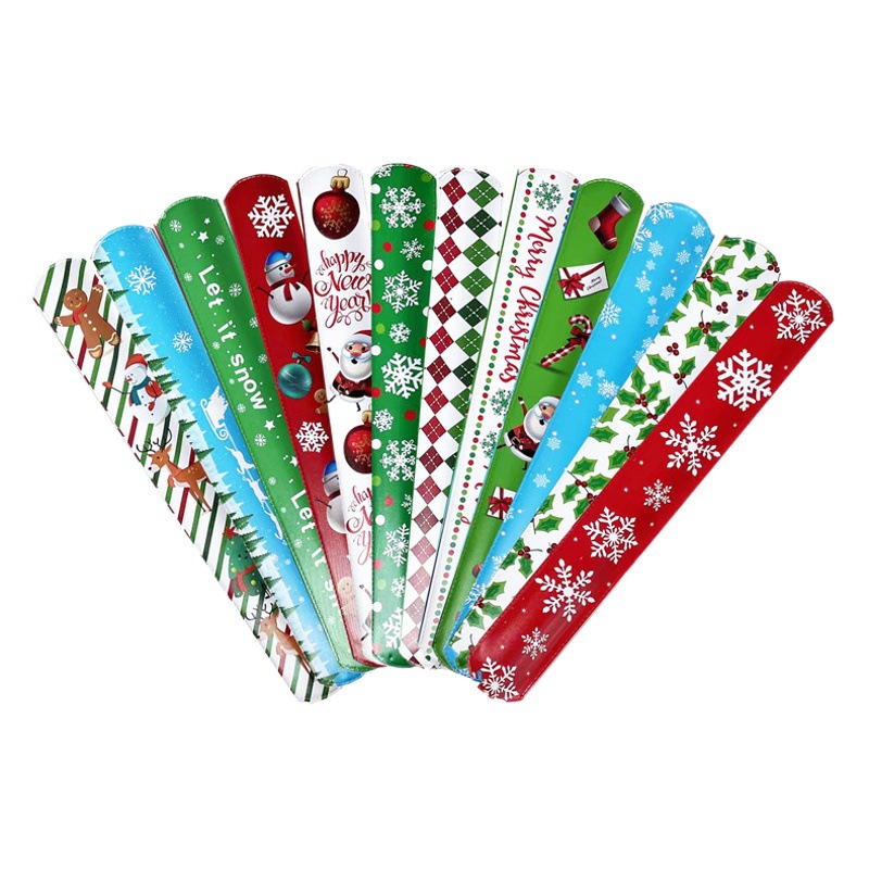 En stock de suministro Snap anillo de Navidad Snap anillo de la fiesta de los niños joyería de Navidad Snap anillo