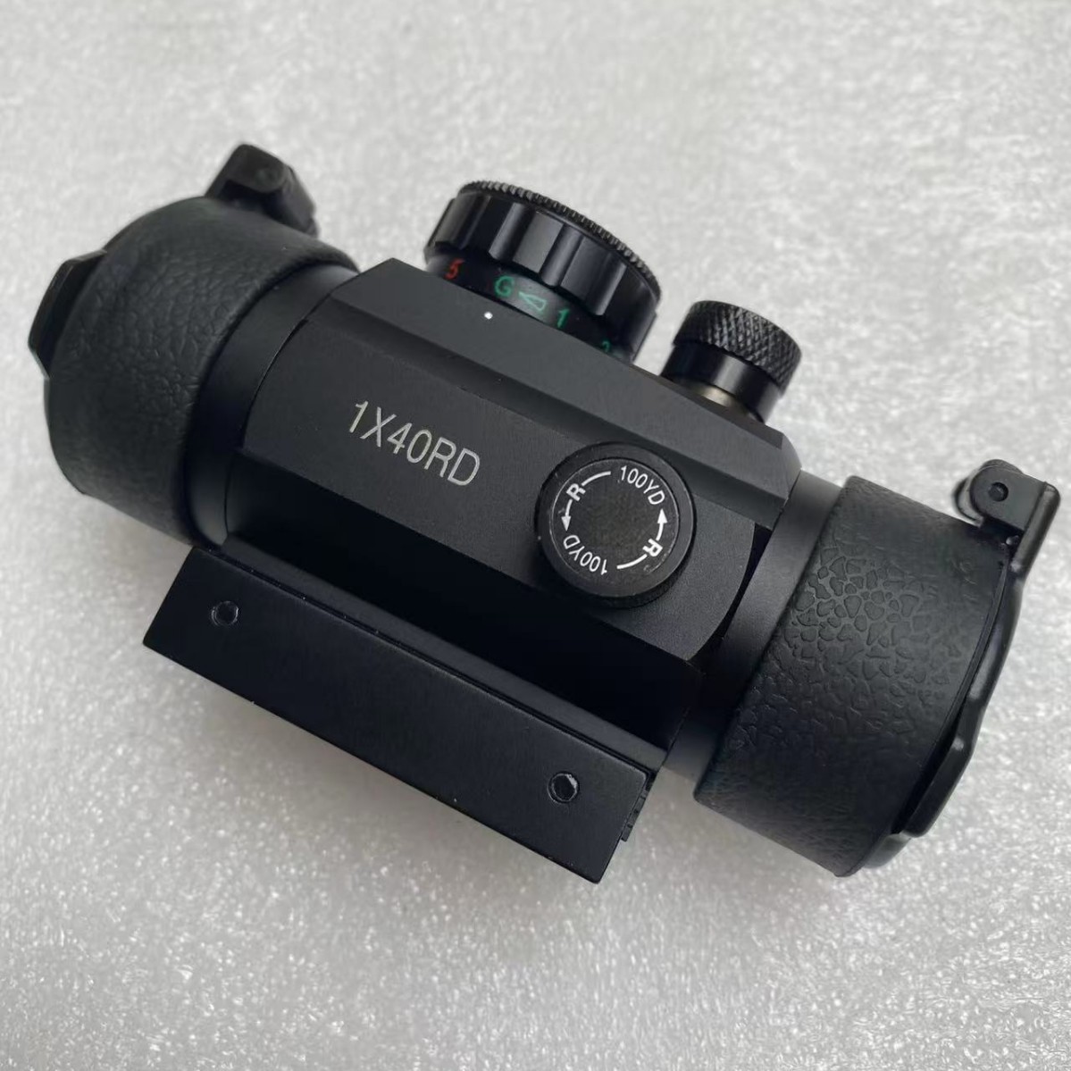 Objetivo de búsqueda de objetos 1 × 40 telescopio láser al por mayor de objetos de búsqueda de objetos ajustables hacia arriba, hacia abajo, hacia atrás