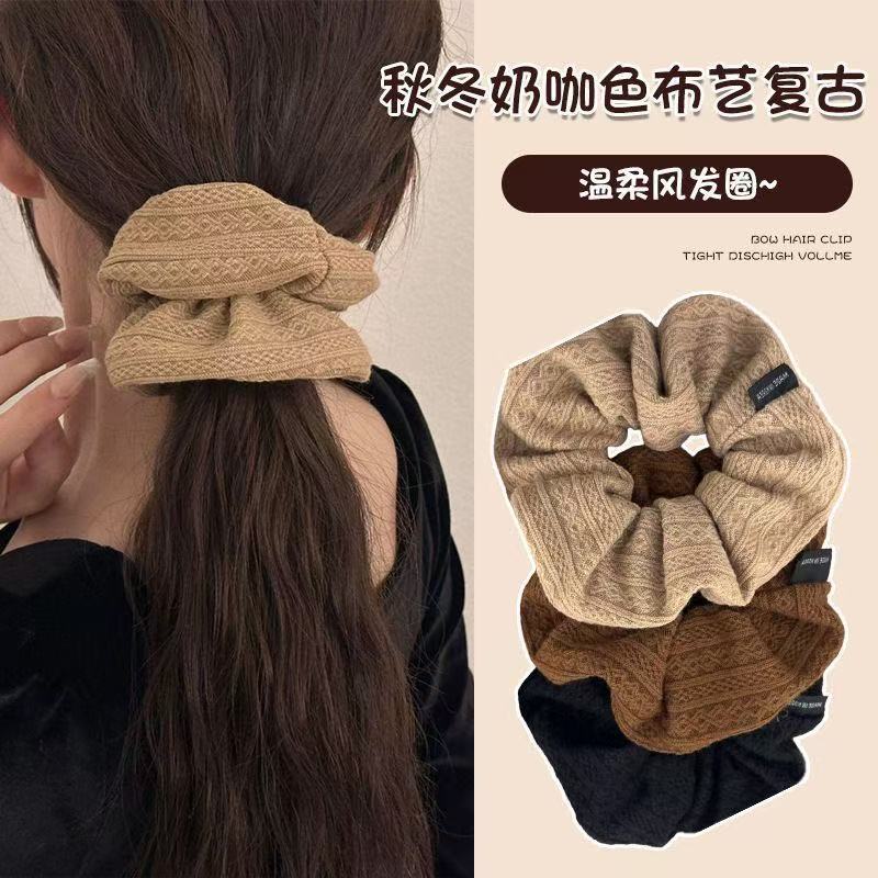AL Hair Ring No.46 - Pattern Retro