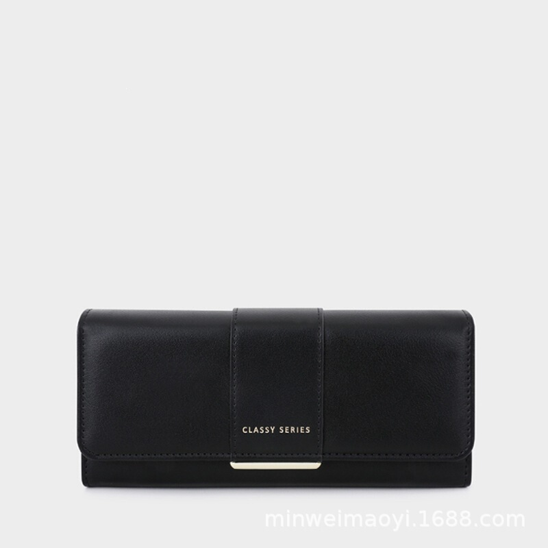 Cross-Border High-End Leather Storage Wallet with Strong Capacity for Women, Simple Clutch Bag Кошелёк Cross-Border High-End Leather Storage Wallet with Strong Capacity for Women, Simple Clutch Bag Кошелёк