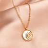 Fashionable universal necklace, suitable for import, simple and elegant design, wholesale