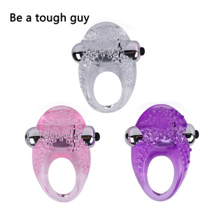 Yifeng Diamond lock ring cross-border new men's long-lasting ring vibration couple sharing sex products Foreign trade