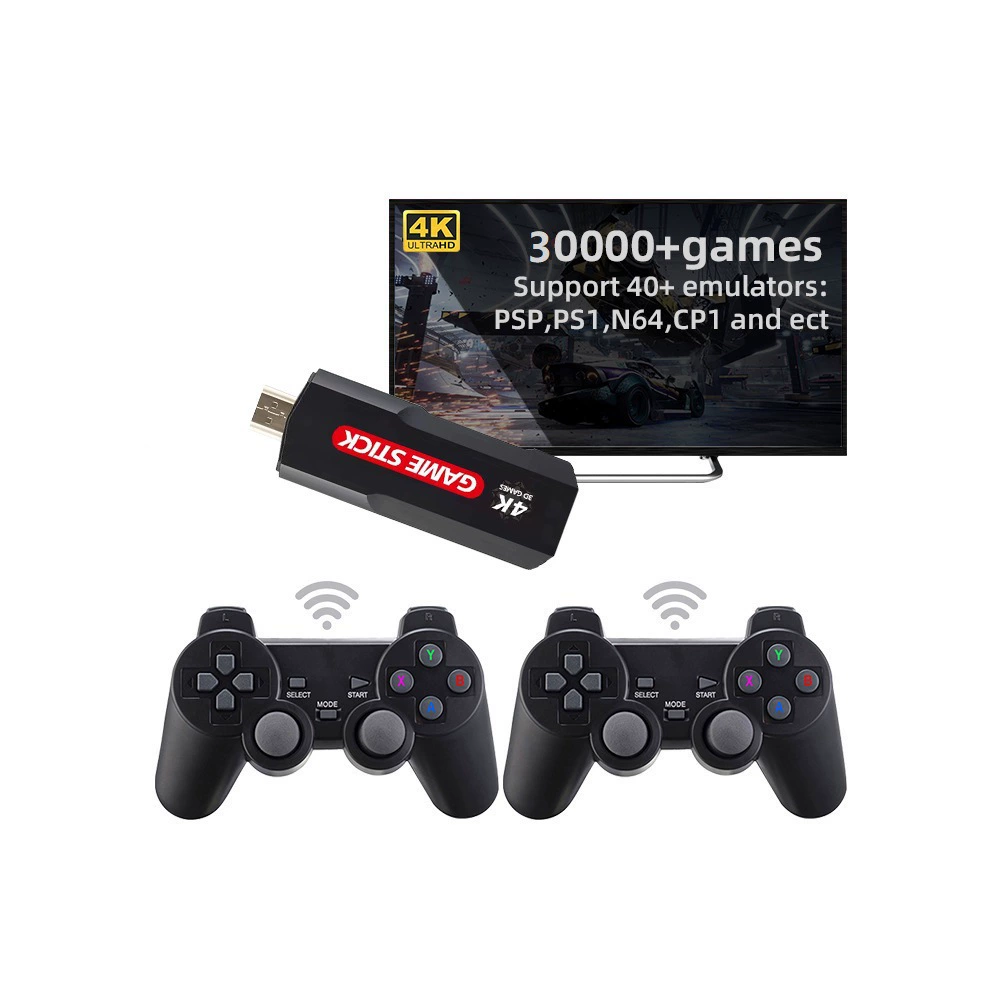 Wireless retro game console, new collection, 4G, 3D