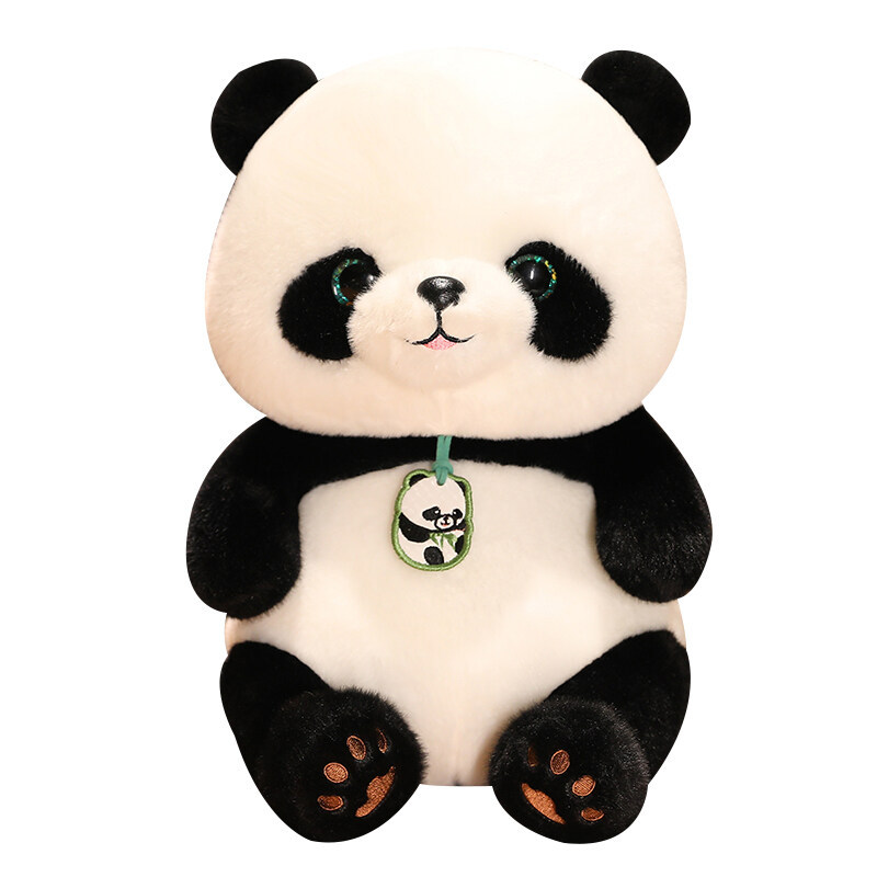 NET RED SIMULATION BEIBEI PANDA DOLL CHENGDU BASE와 함께 선물 관광 기념품 여자 친구 인형 선물 보내기
