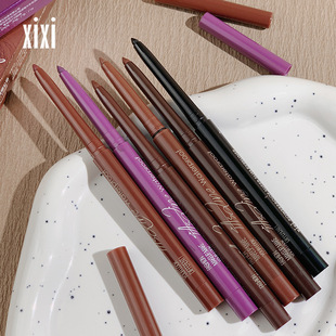 Makeup Xixi Eyeliner Gel Pen for Female Beginners, Long-Lasting Waterproof, Non-Smudged, Outline the Eyelids down to Matte Silkworm Pen