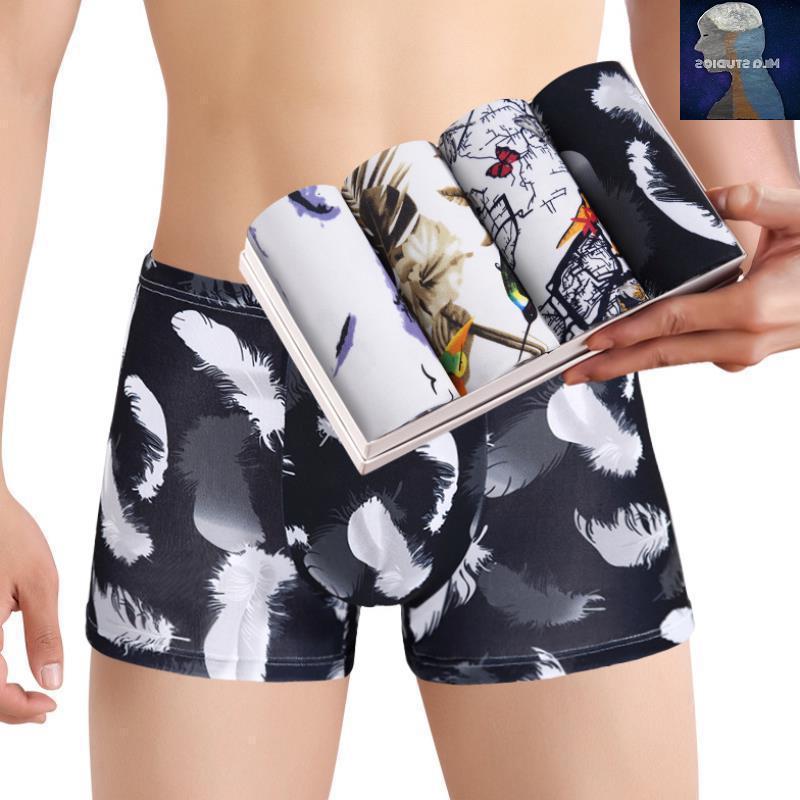 new Men’s Boxers Underwear Man Trend Boy...