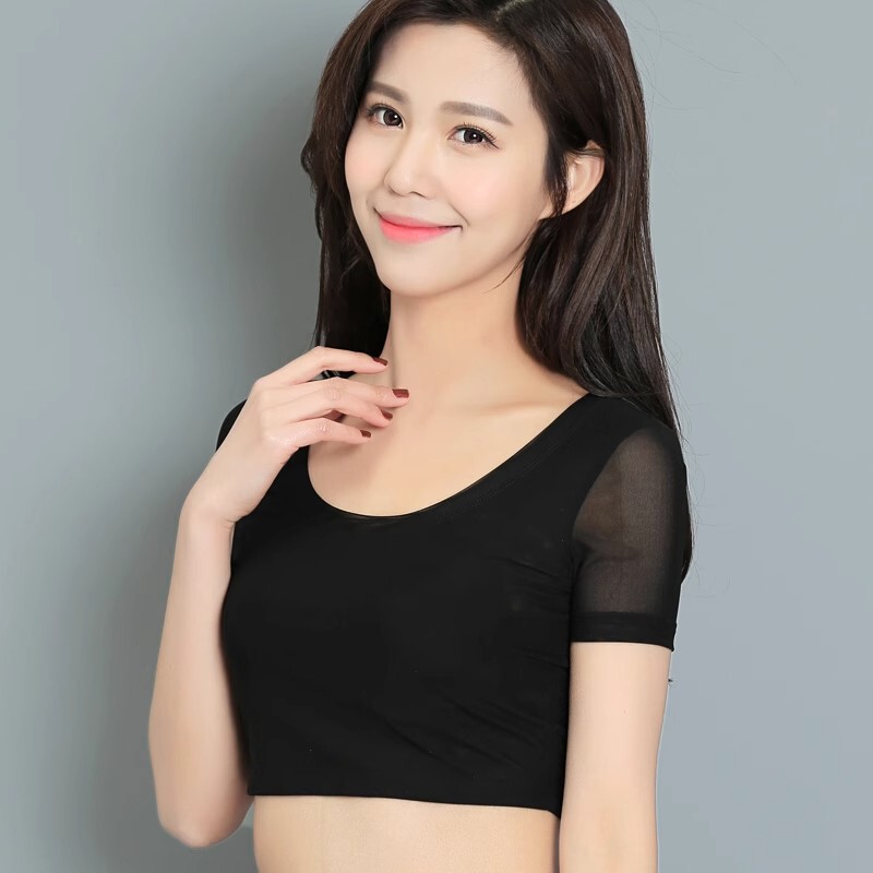 Lightweight and Sexy Mesh Top for Layering, 2025 Summer Anti-Exposure Crop Top with Exposed Navel, Short-Sleeved, Stretchy and Versatile Lightweight and Sexy Mesh Top for Layering, 2025 Summer Anti-Exposure Crop Top with Exposed Navel, Short-Sleeved, Stretchy and Versatile
