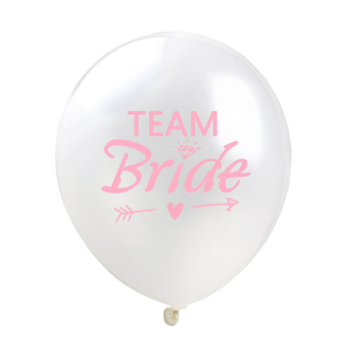 Bridal Party Bachelorette Party Hen Party Decoration 12 Inch Rose Gold Bride to Be Latex Balloon