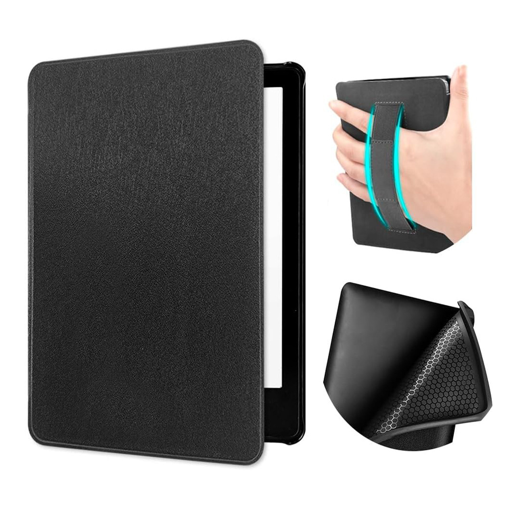 Compatible with 2024 Kindle Paperwhite 12th generation Colorsoft TPU soft case with wrist rest