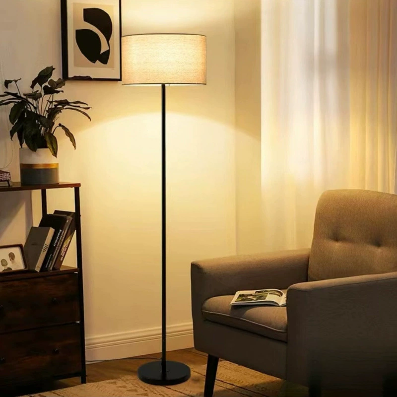 Торшер Nordic Lamp современный минималистичный для гостиной, спальни, вертикальный торшер, атмосфера, прикроватная лампа во французском стиле