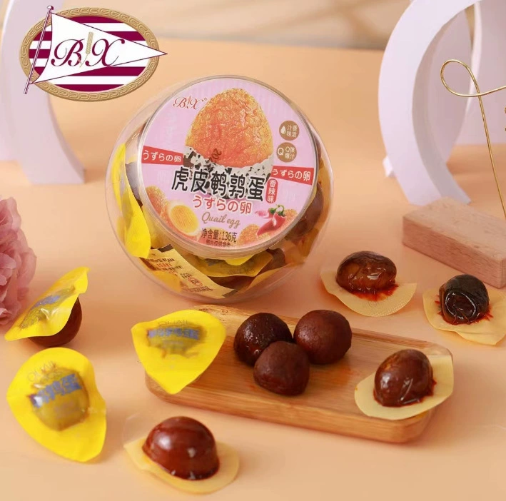 136g перепелиное яйцо соль запеченное тушеный вкус тигровая кожа консервы повседневные детские лапша-партнер тушеное яйцо закуска