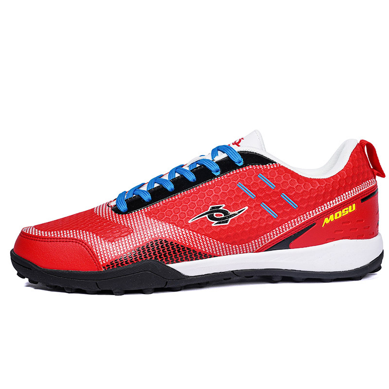 2025 zapatos de fútbol nuevos anti-deslizante para hombres y mujeres estudiantes de clavos de césped de clavos de césped transfronterizos fábrica directa de jóvenes