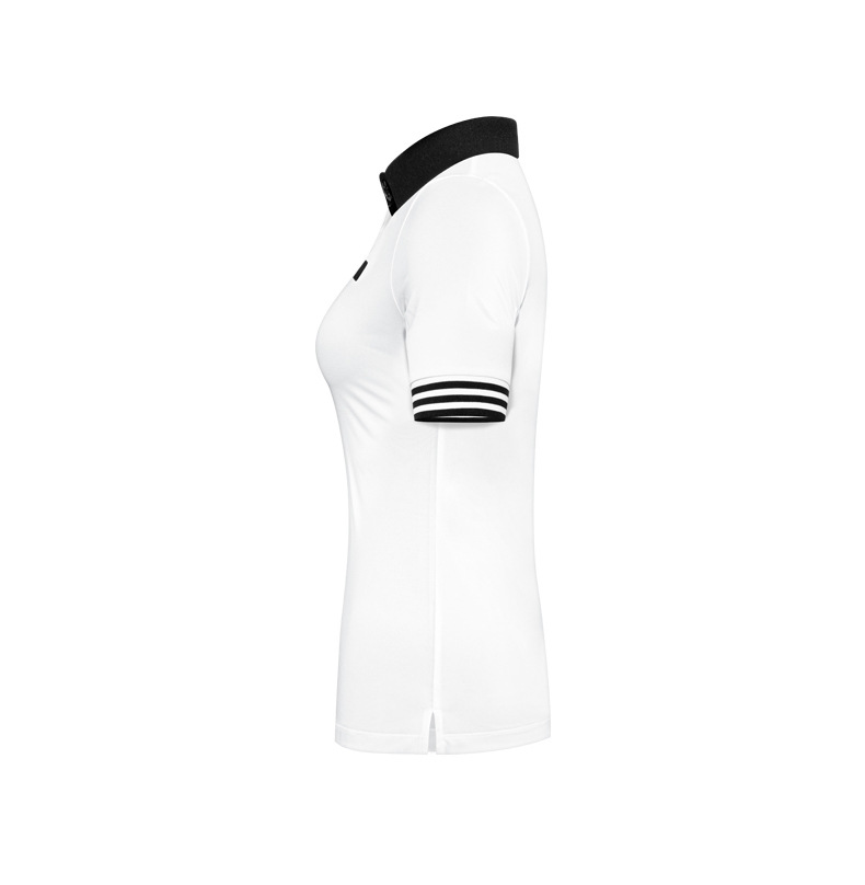 Bộ quần áo golf nữ Moeyes Magic Eye thể thao thoáng khí vải đính hạt mùa hè — M23KUZ006-Quần short đen, M23YF010-Áo màu trắng, M23YF010-Áo màu đen, M23KUZ006-Quần short trắng chi tiết 15