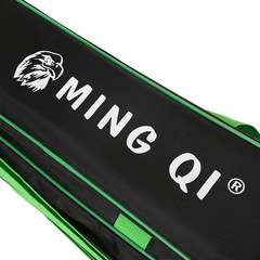 Factory Direct Sale Steel Reinforced Fishing Rod Bag Tackle Bag Big Belly Spin Cast Rod Bag 1.25 Meters 80 Centimeters Dual Straight Fishing Rod Bag