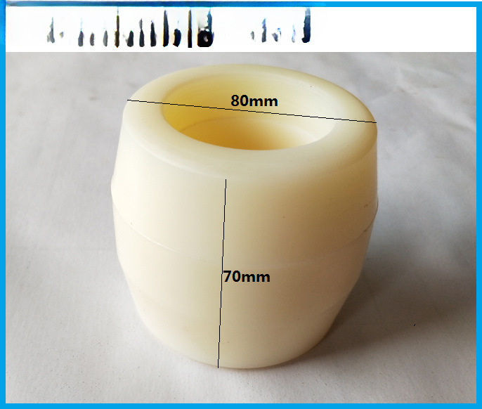 Fábrica original NOLI carretilla elevadora manual nylon poliuretano PU rueda hidráulica manejo piezas de buey de tierra cojinete original completo