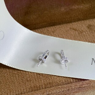 Platinum Pt900 Accessories Classic Nipple Pendant Zircon Inlay with Beads 10-11mm No Beads No Chain