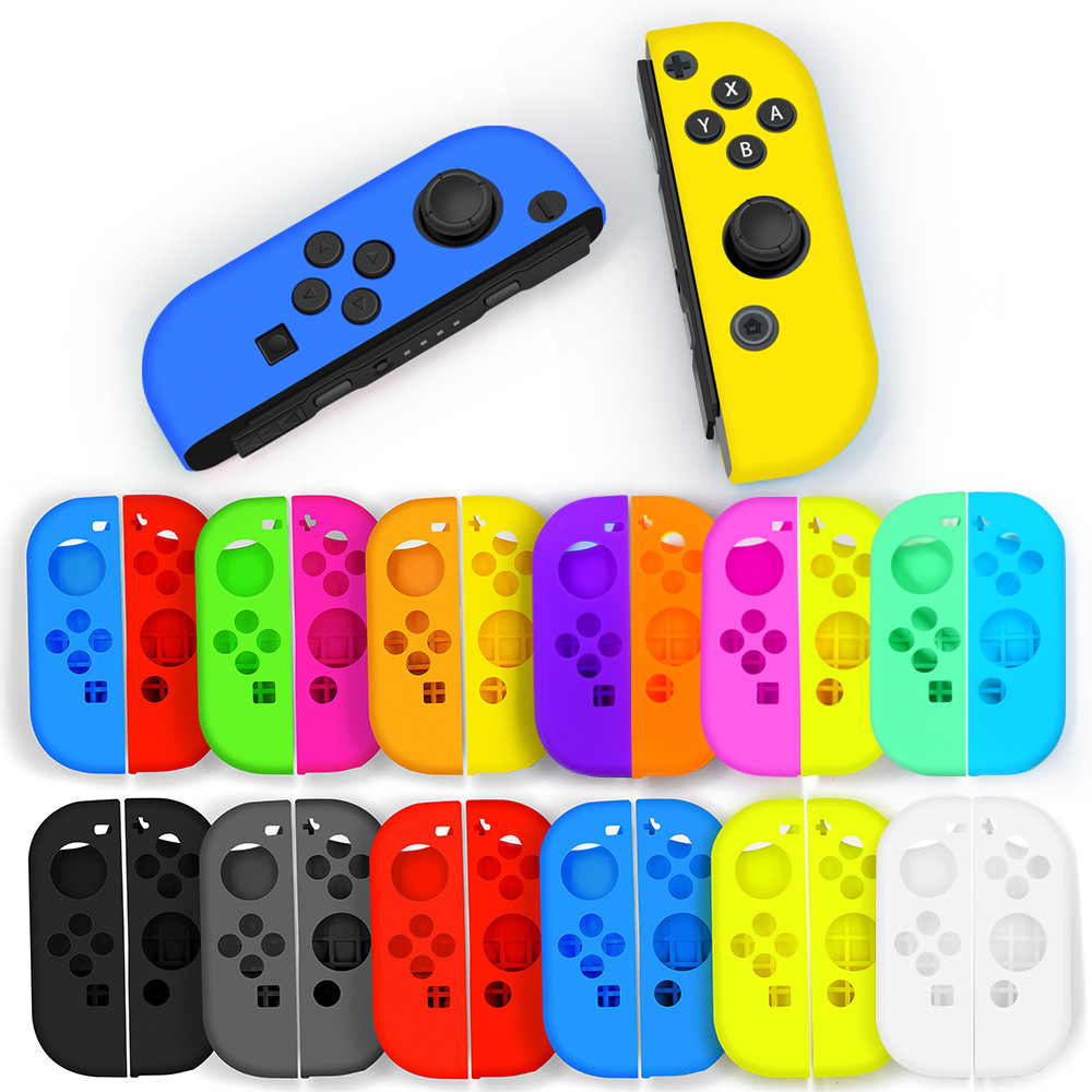 Aplicable para Nintendo Switch Handle Silicone Cover Switch Joycon Handle Silicone Cover Spray