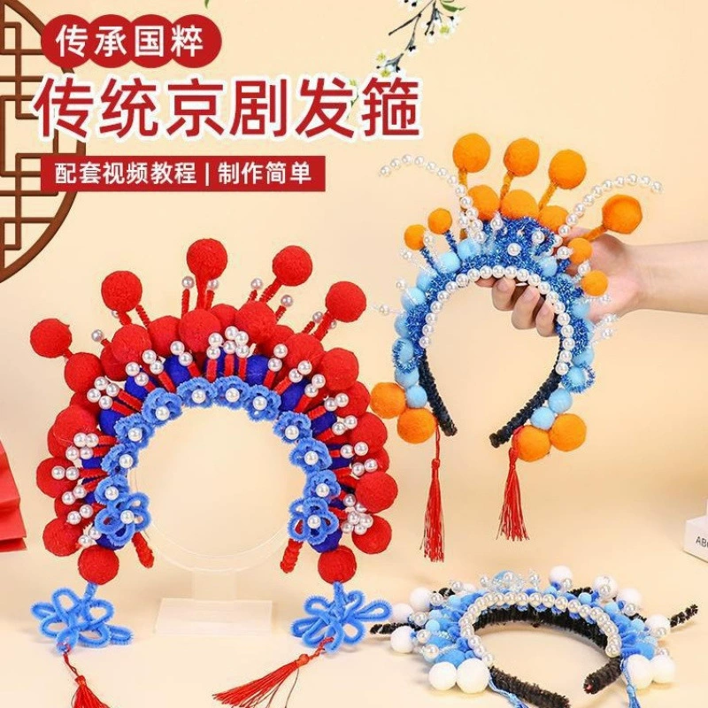 Pilsan Play Car, headband, materials set handmade, children's hair accessory